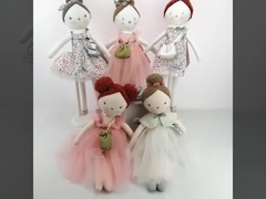 vestito d'uso da bellezza di Toy Baby Girl Plush Doll della peluche molle della bambola di 43cm